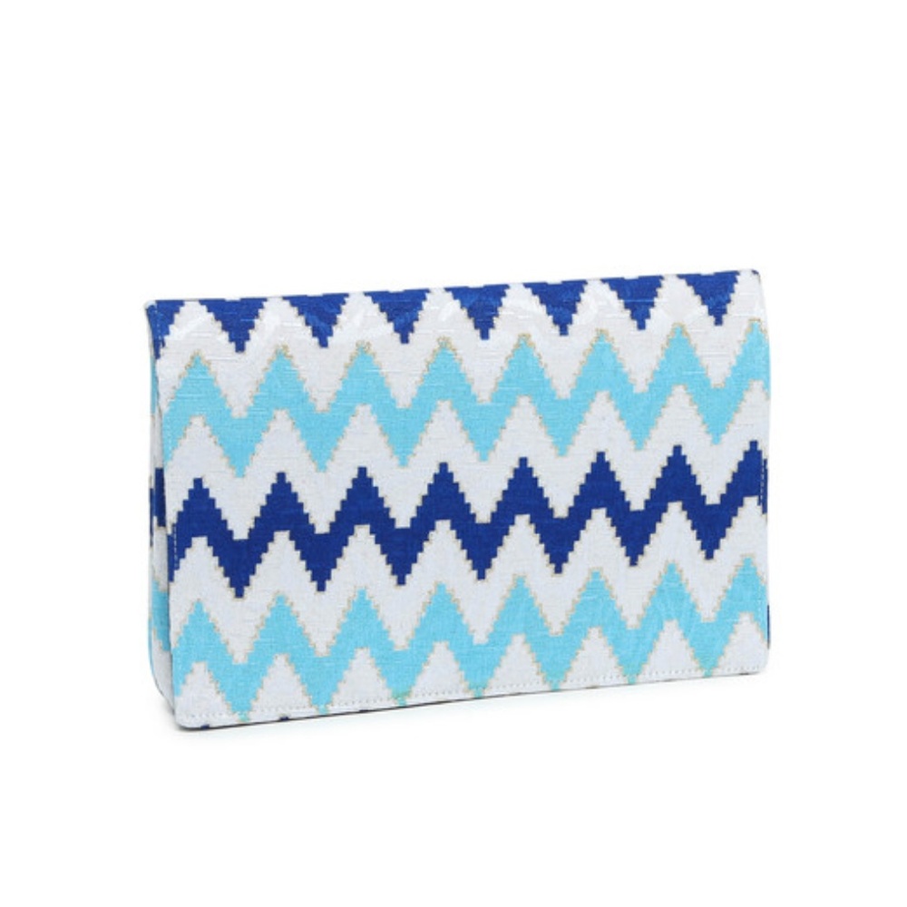 Shiraleah Aster Clutch, Blue